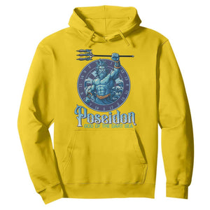 Ancient Greek Mythology Poseidon Dartist Hoodie God Of The Dart Sea Trident TS12 Daisy Print Your Wear