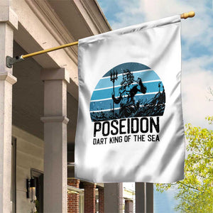 Ancient Greek Mythology Poseidon Dartist Garden Flag Dart King Of The Sea Trident TS12 Print Your Wear