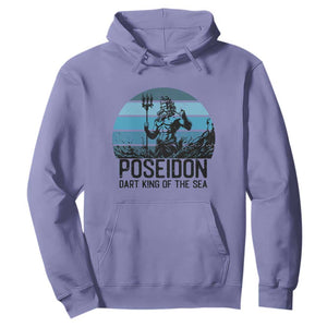 Ancient Greek Mythology Poseidon Dartist Hoodie Dart King Of The Sea Trident TS12 Violet Print Your Wear