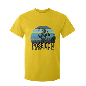Ancient Greek Mythology Poseidon Dartist T Shirt For Kid Dart King Of The Sea Trident TS12 Daisy Print Your Wear