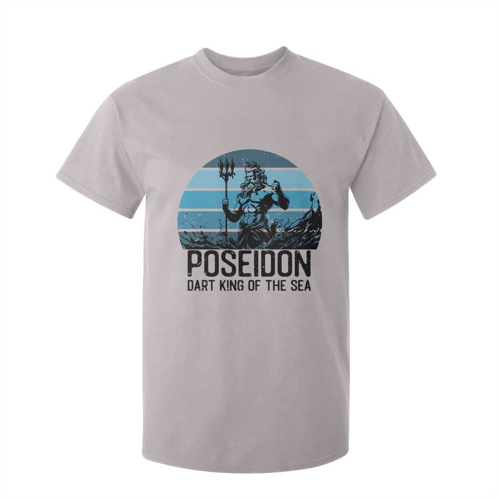 Ancient Greek Mythology Poseidon Dartist T Shirt For Kid Dart King Of The Sea Trident TS12 Ice Gray Print Your Wear