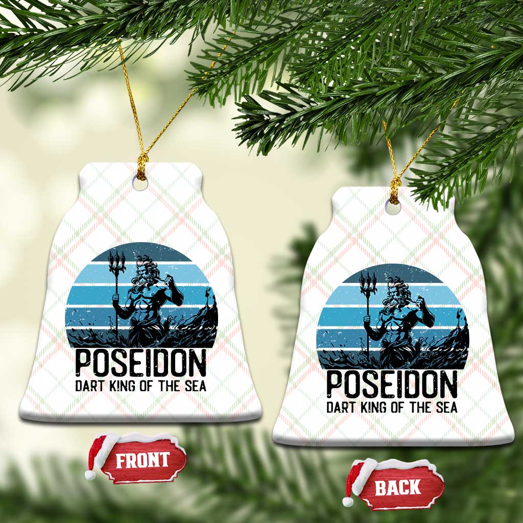 Ancient Greek Mythology Poseidon Dartist Ceramic Ornament Dart King Of The Sea Trident TS12 Print Your Wear