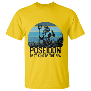 Ancient Greek Mythology Poseidon Dartist T Shirt Dart King Of The Sea Trident TS12 Daisy Print Your Wear