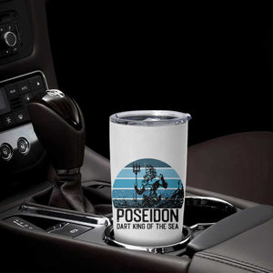 Ancient Greek Mythology Poseidon Dartist Tumbler Cup Dart King Of The Sea Trident TS12 Print Your Wear