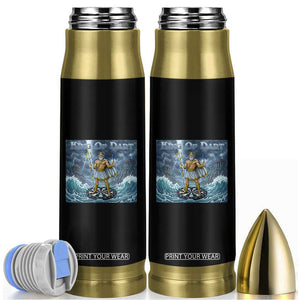 Greek Mythology Poseidon Dart Player Bullet Tumbler King Of Dart Trident Thrower TS12 Black Print Your Wear