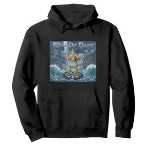 Greek Mythology Poseidon Dart Player Hoodie King Of Dart Trident Thrower TS12 Black Print Your Wear