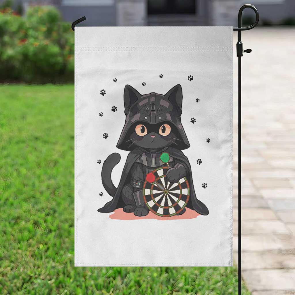 Dark Lord Cat Dartist Gift Garden Flag Funny Sci Fi Dart Thrower Gift TS12 Print Your Wear