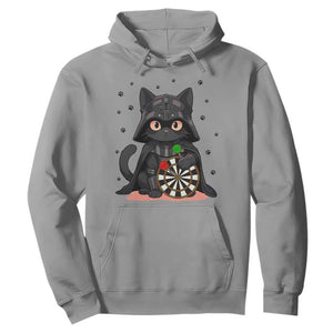 Dark Lord Cat Dartist Gift Hoodie Funny Sci Fi Dart Thrower Gift TS12 Sport Gray Print Your Wear