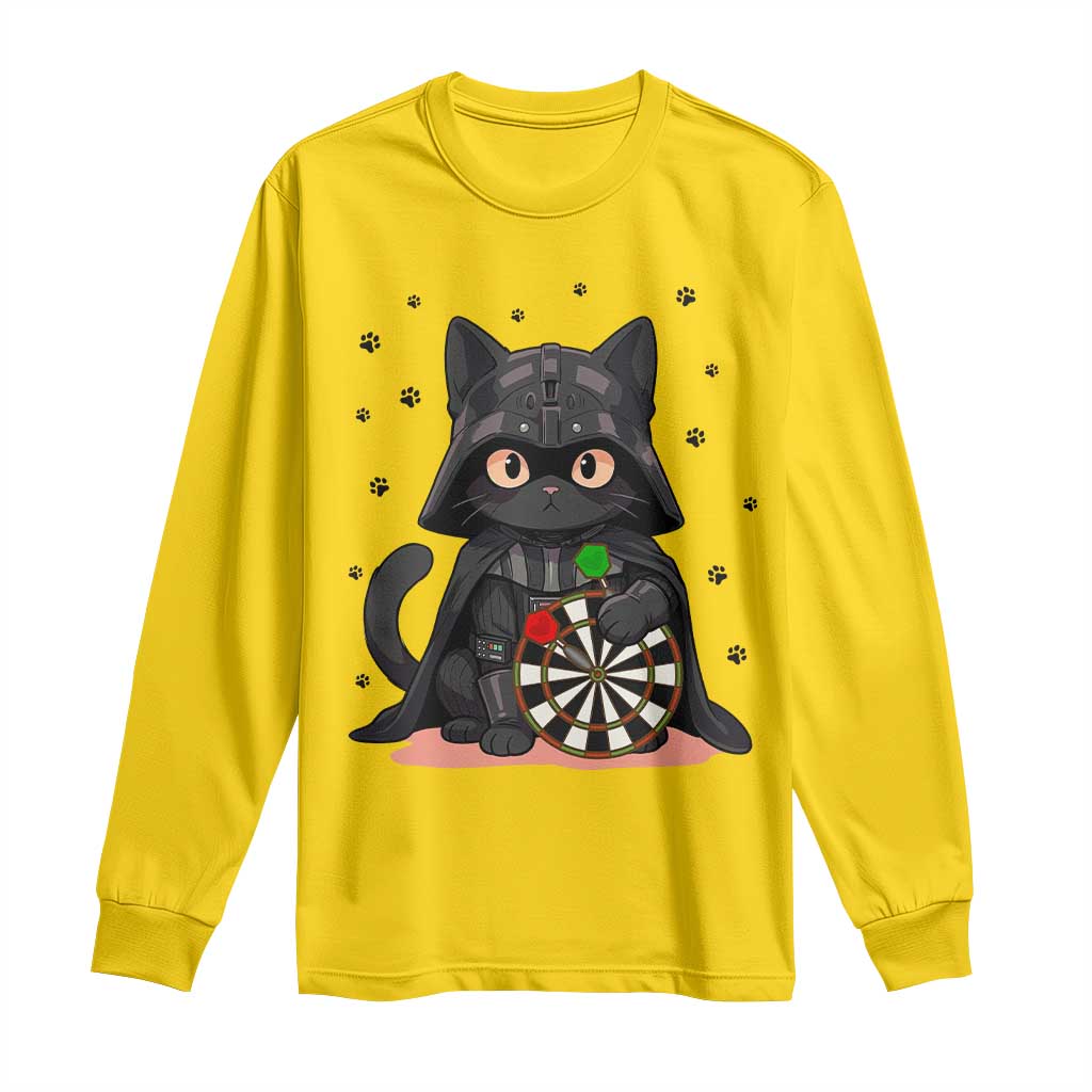 Dark Lord Cat Dartist Gift Long Sleeve Shirt Funny Sci Fi Dart Thrower Gift TS12 Daisy Print Your Wear