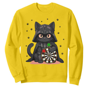 Dark Lord Cat Dartist Gift Sweatshirt Funny Sci Fi Dart Thrower Gift TS12 Daisy Print Your Wear