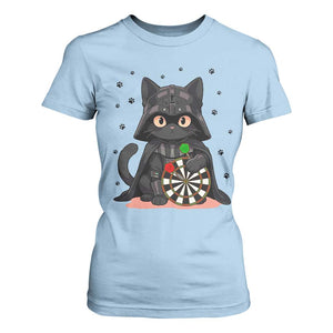 Dark Lord Cat Dartist Gift T Shirt For Women Funny Sci Fi Dart Thrower Gift TS12 Light Blue Print Your Wear