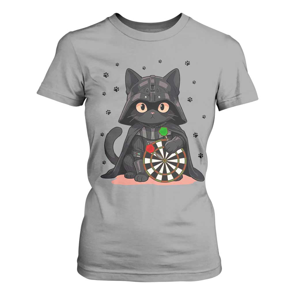 Dark Lord Cat Dartist Gift T Shirt For Women Funny Sci Fi Dart Thrower Gift TS12 Sport Gray Print Your Wear