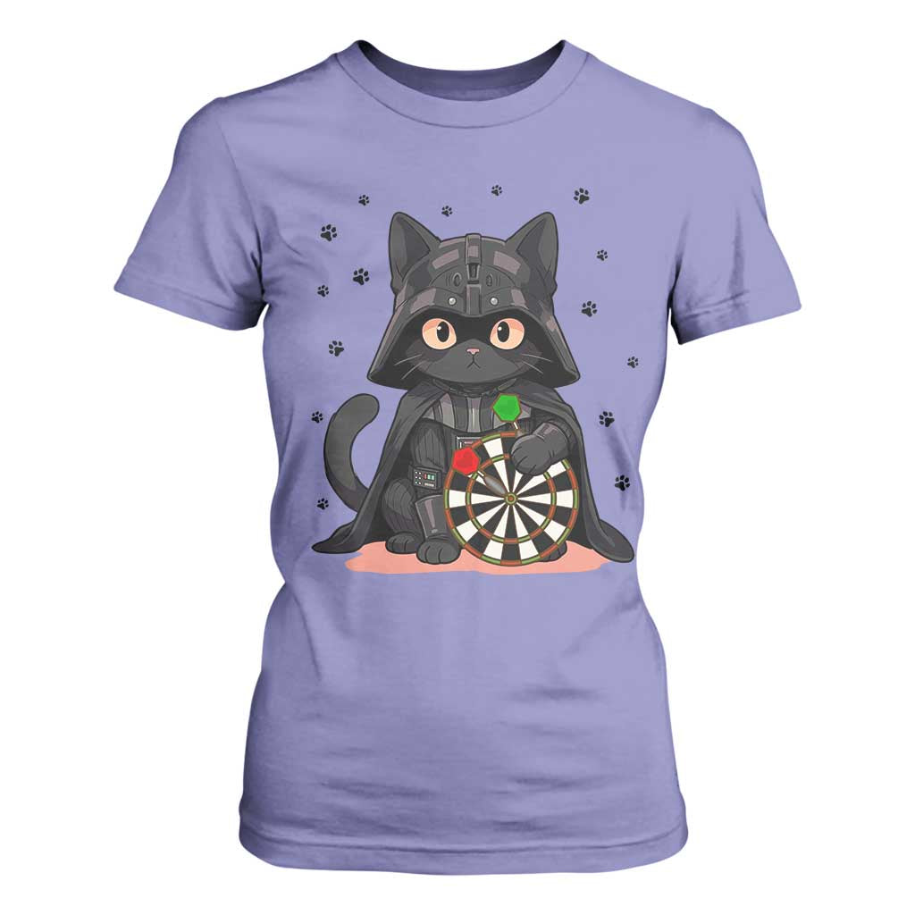 Dark Lord Cat Dartist Gift T Shirt For Women Funny Sci Fi Dart Thrower Gift TS12 Violet Print Your Wear