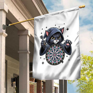Funny Grim Reaper Cat Dart Player Garden Flag Gothic Dartist Gift TS12 Print Your Wear