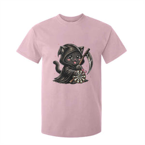 Dark Reaper Cat Throwing Darts T Shirt For Kid Funny Pub Game Gift - Print Your Wear