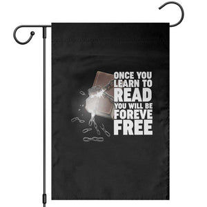 Frederick Douglass Freedom Quote Garden Flag Once You Learn To Read TS12 Black Print Your Wear