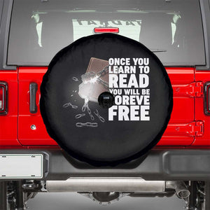 Frederick Douglass Freedom Quote Spare Tire Cover Once You Learn To Read TS12 Black Print Your Wear