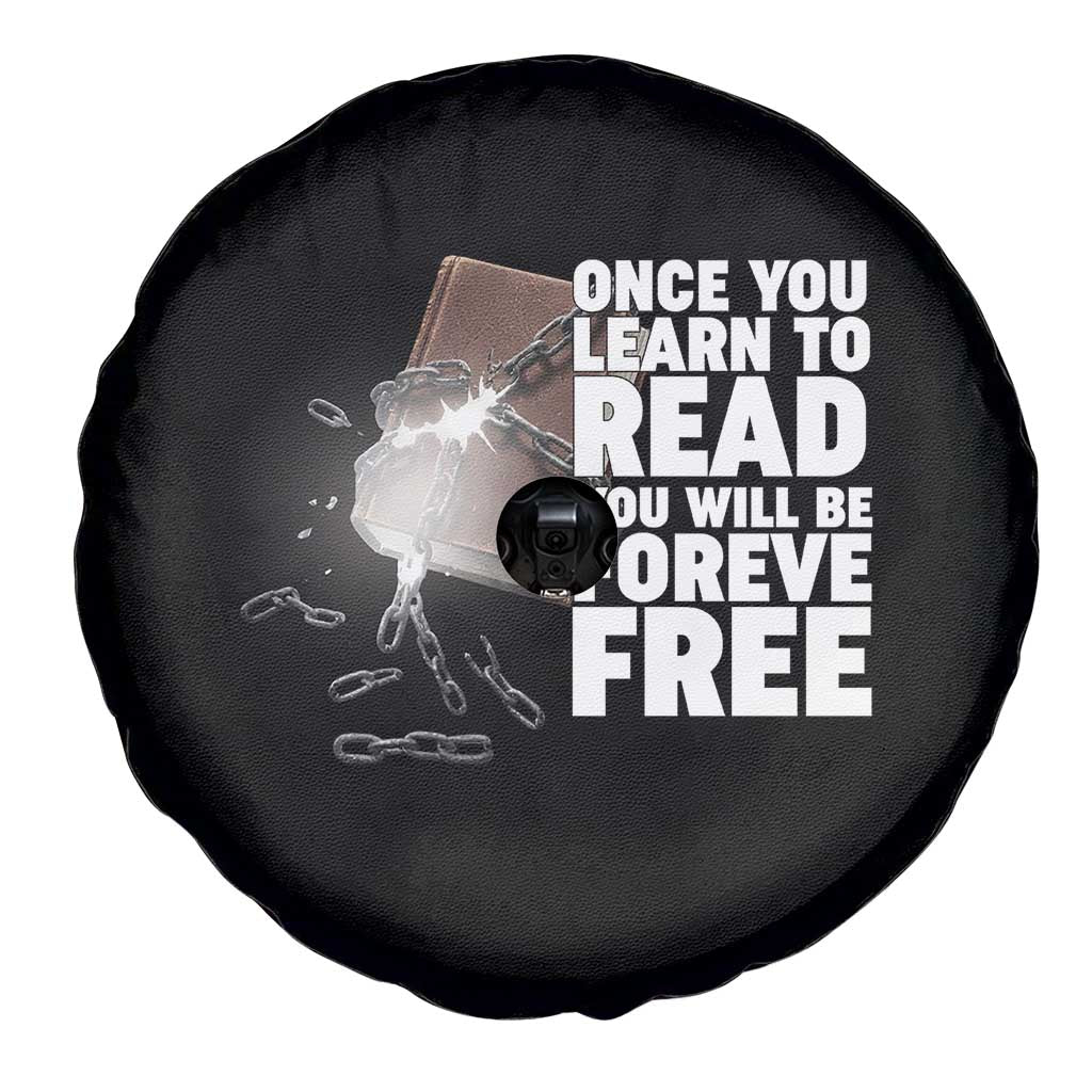 Frederick Douglass Freedom Quote Spare Tire Cover Once You Learn To Read TS12 Print Your Wear