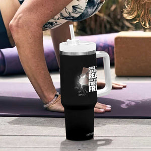 Frederick Douglass Freedom Quote Tumbler With Handle Once You Learn To Read TS12 Print Your Wear