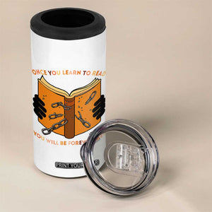 Breaking Every Chain Education 4 in 1 Can Cooler Tumbler Frederick Douglass Quote TS12 Print Your Wear