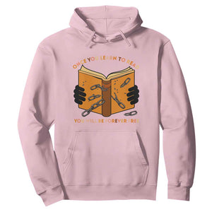 Breaking Every Chain Education Hoodie Frederick Douglass Quote TS12 Light Pink Print Your Wear