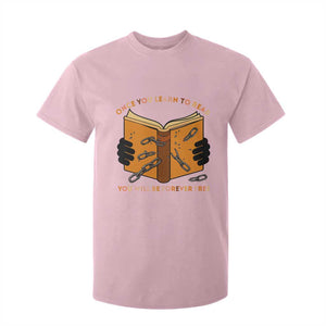Breaking Every Chain Education T Shirt For Kid Frederick Douglass Quote TS12 Light Pink Print Your Wear