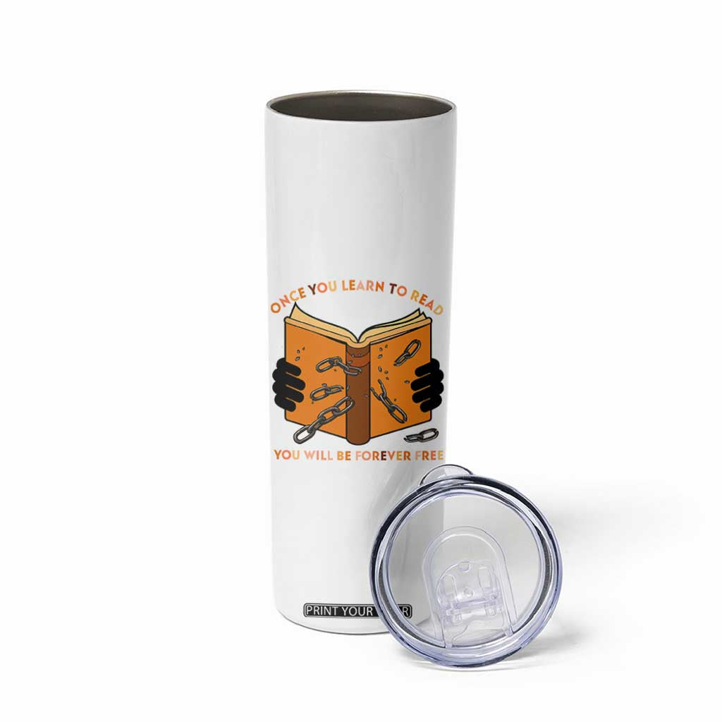 Breaking Every Chain Education Skinny Tumbler Frederick Douglass Quote TS12 Print Your Wear