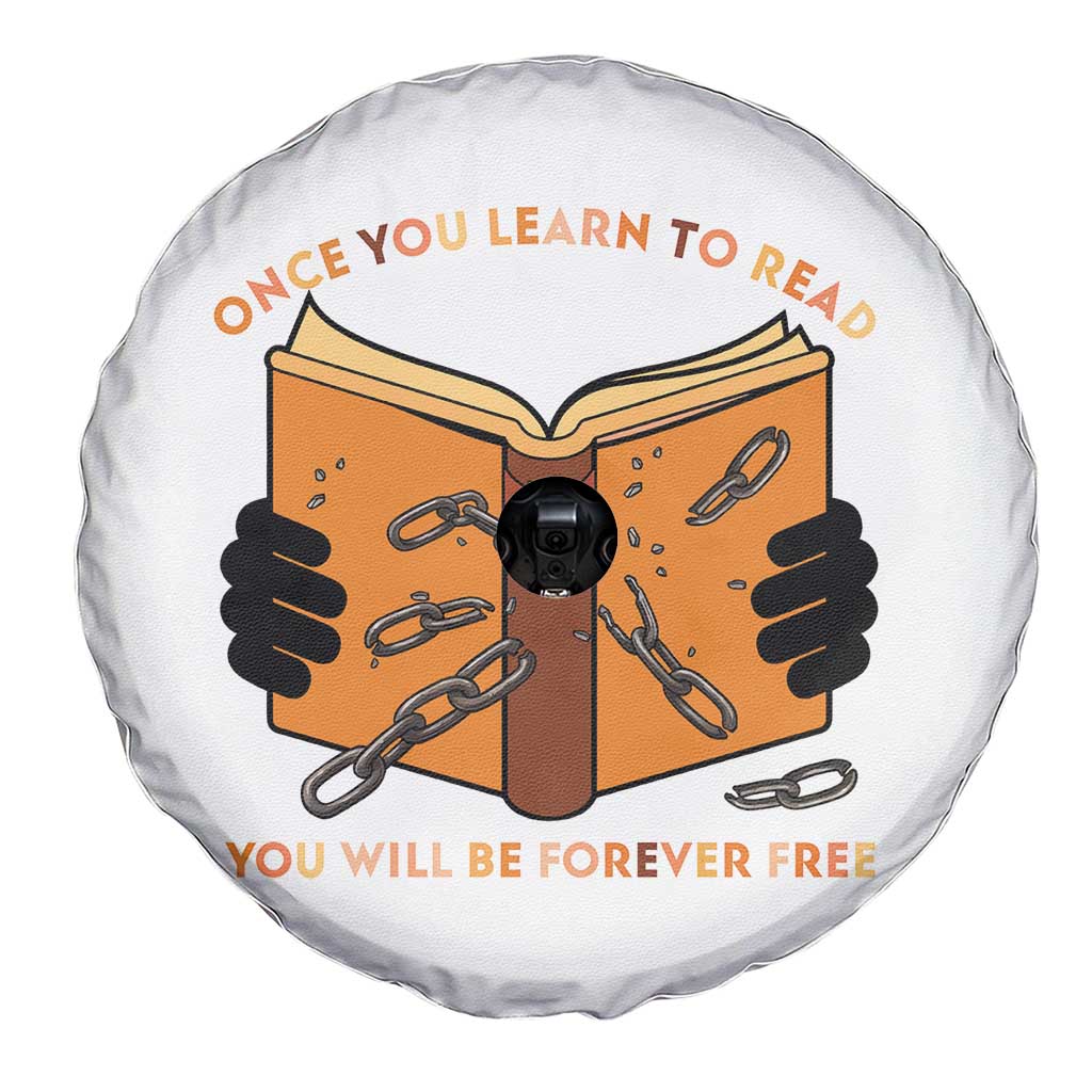 Breaking Every Chain Education Spare Tire Cover Frederick Douglass Quote TS12 Print Your Wear