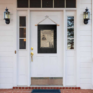 Education Is Freedom Newspaper Garden Flag Frederick Douglass Black History Month Gift TS12 Print Your Wear