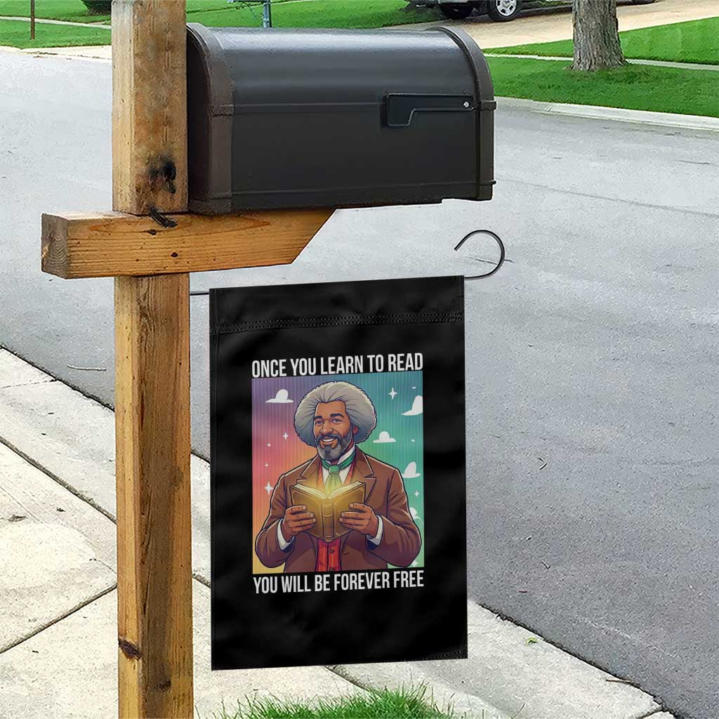 Frederick Douglass Reading And Freedom Garden Flag African American Heritage TS12 Print Your Wear