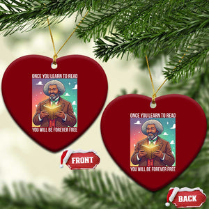 Frederick Douglass Reading And Freedom Ceramic Ornament African American Heritage TS12 Print Your Wear