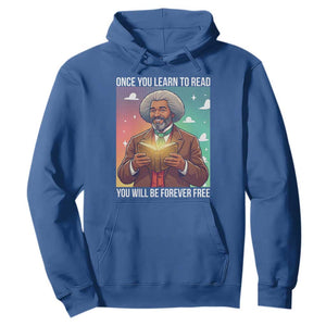 Frederick Douglass Reading And Freedom Hoodie African American Heritage TS12 Royal Blue Print Your Wear