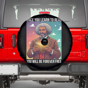 Frederick Douglass Reading And Freedom Spare Tire Cover African American Heritage TS12 Black Print Your Wear