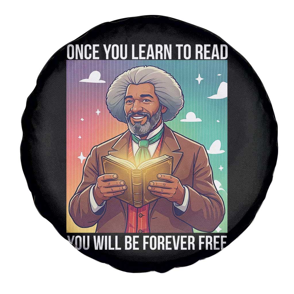 Frederick Douglass Reading And Freedom Spare Tire Cover African American Heritage TS12 Print Your Wear