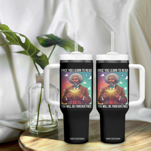 Frederick Douglass Reading And Freedom Tumbler With Handle African American Heritage TS12 Print Your Wear
