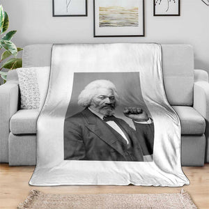 Strong Black History Leader Throw Blanket Frederick Douglass Empowerment TS12 Print Your Wear