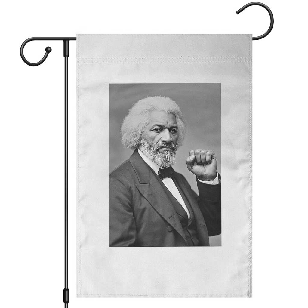 Strong Black History Leader Garden Flag Frederick Douglass Empowerment TS12 Black Print Your Wear