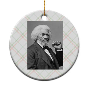 Strong Black History Leader Ceramic Ornament Frederick Douglass Empowerment TS12 1pc Christmas Plaid Print Your Wear