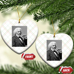 Strong Black History Leader Ceramic Ornament Frederick Douglass Empowerment TS12 Print Your Wear
