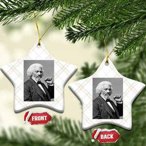Strong Black History Leader Ceramic Ornament Frederick Douglass Empowerment TS12 Print Your Wear