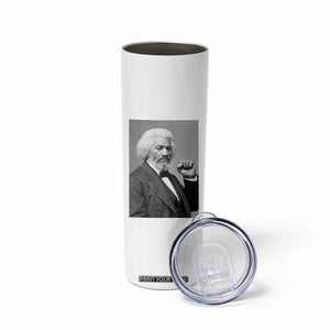 Strong Black History Leader Skinny Tumbler Frederick Douglass Empowerment TS12 Print Your Wear