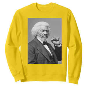 Strong Black History Leader Sweatshirt Frederick Douglass Empowerment TS12 Daisy Print Your Wear