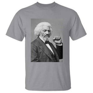 Strong Black History Leader T Shirt Frederick Douglass Empowerment TS12 Sport Gray Print Your Wear