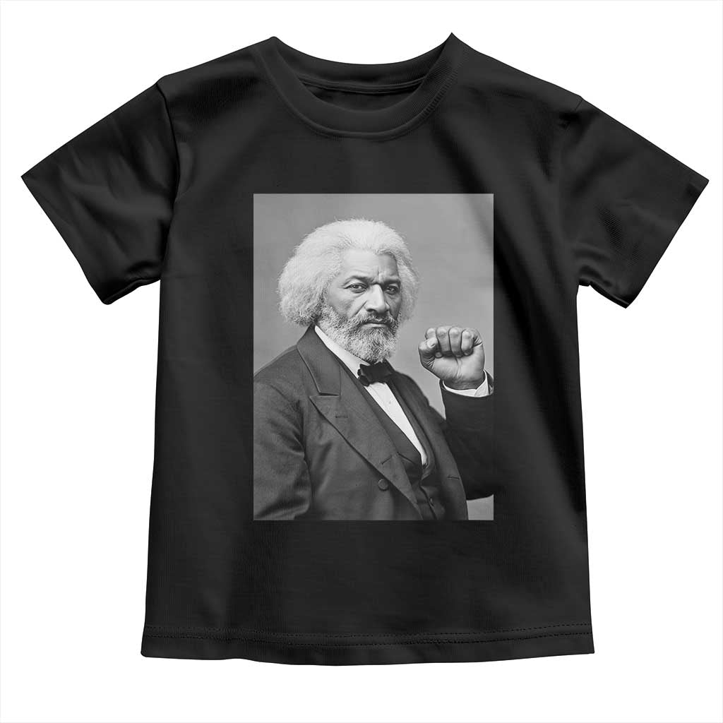 Strong Black History Leader Toddler T Shirt Frederick Douglass Empowerment TS12 Black Print Your Wear