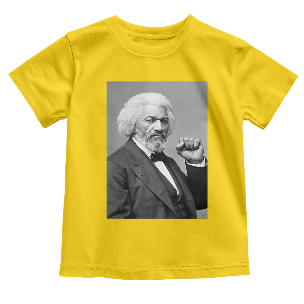 Strong Black History Leader Toddler T Shirt Frederick Douglass Empowerment TS12 Daisy Print Your Wear