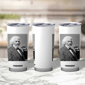 Strong Black History Leader Tumbler Cup Frederick Douglass Empowerment TS12 Print Your Wear