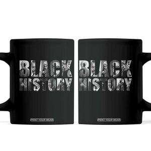 African American Leaders Coffee Mug Black History Month Legends TS12 Black Print Your Wear