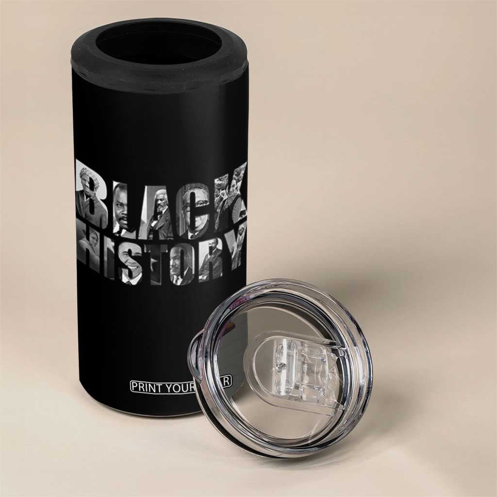 African American Leaders 4 in 1 Can Cooler Tumbler Black History Month Legends TS12 Print Your Wear