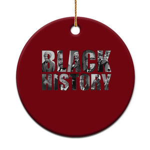 African American Leaders Ceramic Ornament Black History Month Legends TS12 1pc Red Print Your Wear