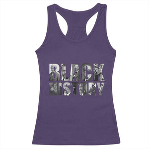 African American Leaders Racerback Tank Top Black History Month Legends TS12 Purple Print Your Wear